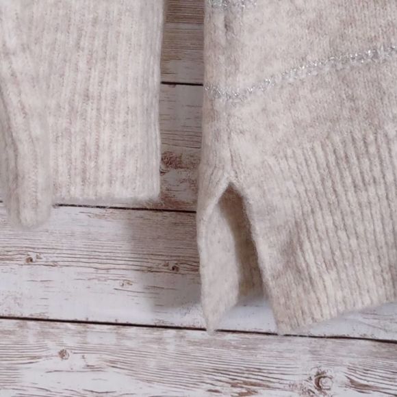 Style & Co Embellished Cowl Neck Sweater Medium - Picture 6 of 9